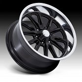 US Mags Rambler 6 UC145BD Gloss Black Custom Wheels 2